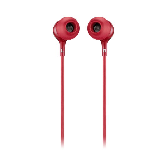 JBL Live 100 - Red - In-ear headphones - Back image number null
