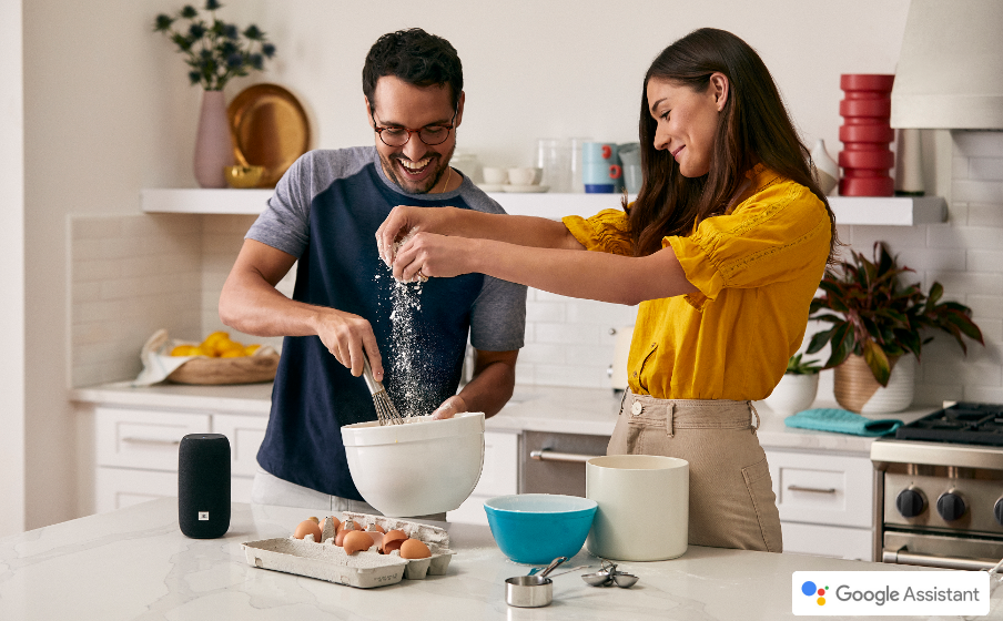 JBL Link Portable Hands-free nápověda od Google Assistant - obrázek