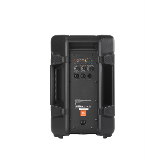 JBL IRX108BT (B-Stock) - Black - Powered 8” Portable Speaker with Bluetooth® - Back image number null
