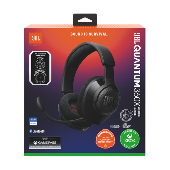 JBL Quantum 360X Wireless | Wireless over-ear gaming headset