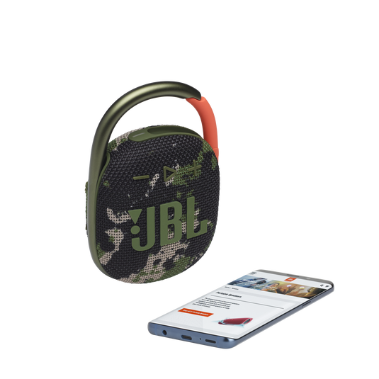 JBL Clip 4 - Squad - Ultra-portable Waterproof Speaker - Detailshot 1 image number null