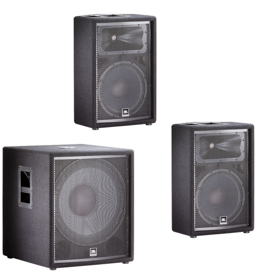 JBL JRX212 Speakers + JRX218S Sub Bundle | 12