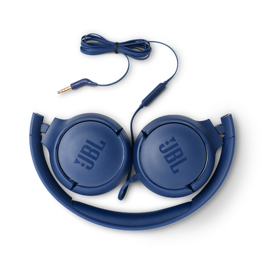  JBL TUNE 500 - Wired On-Ear Headphones - Blue