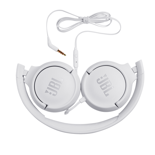 JBL Tune 500 - White - Wired on-ear headphones - Detailshot 1 image number null