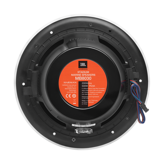 JBL Stadium Marine M8030 Take JBL concert level sound to the high seas.