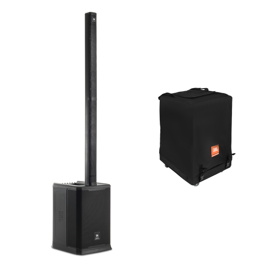 JBL PRX ONE + Transporter Bundle | All-In-One Powered Column PA