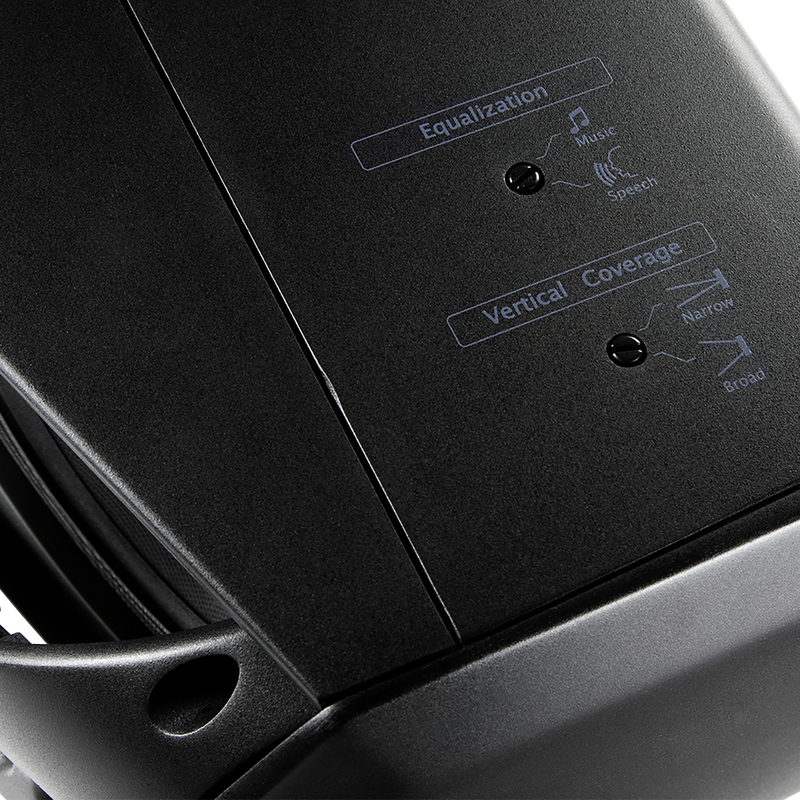 JBL CBT 70J-1 - Black - Constant Beamwidth Technology™ Two-Way Line Array Column with Asymmetrical Vertical Cove - Detailshot 4 image number null