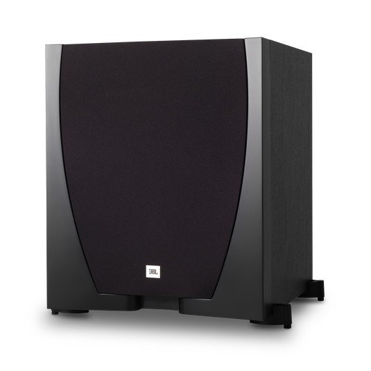 SUB 550P - Black - Powerful 10 inch Subwoofer with Built-in 300-watt Amplifier - Hero image number null