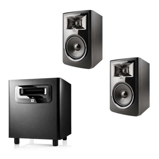 JBL 306P MkII + LSR310S Bundle image number null