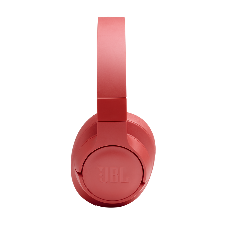JBL TUNE 700BT - Coral - Wireless Over-Ear Headphones - Detailshot 4 image number null