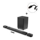 BAR 9.1 True Wireless Surround with Dolby Atmos® + 8K HDMI Cable Bundle