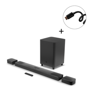 JBL BAR 9.1 True Wireless Surround with Dolby Atmos® + Austere VII Series 8K HDMI Cable 2.5m Bundle