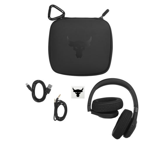 UA Project Rock Over-Ear Training Headphones - Engineered by UA Project Rock Over-Ear Training Headphones - Engineered by