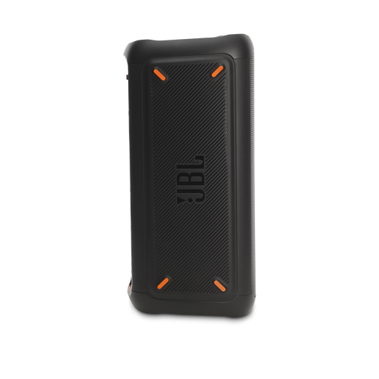 JBL PartyBox 300 - Black - Battery-powered portable Bluetooth party speaker with light effects - Left image number null