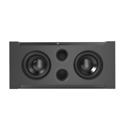 SSW-1 - Black - Dual 15-inch (380mm) Passive Subwoofer - Front image number null
