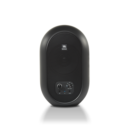 JBL 104-BT (Pair) - Black - Compact Desktop Reference Monitors with Bluetooth - Detailshot 2 image number null