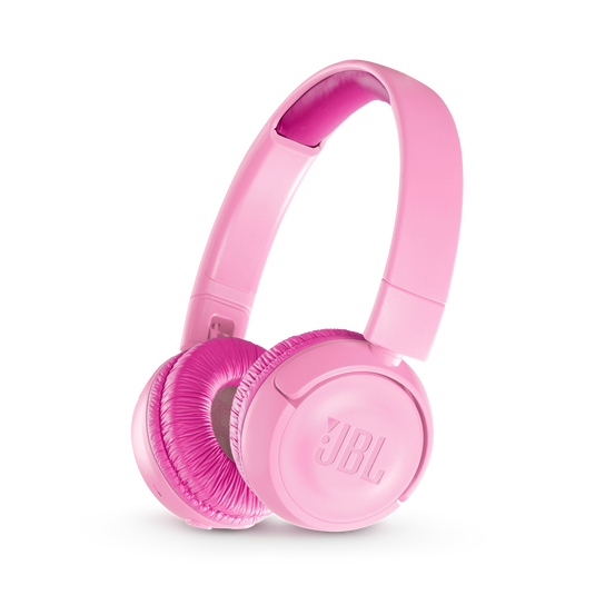 JBL JR300BT - Pink - Kids Wireless on-ear headphones - Hero image number null