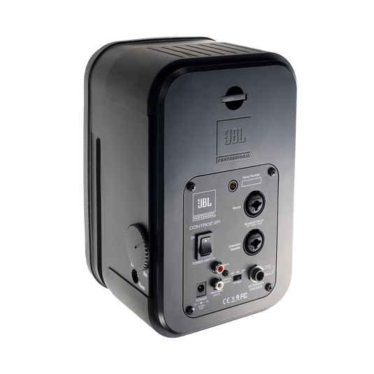 JBL Control 2P (Stereo Pair) - Black - Compact Powered Reference Monitor System - Detailshot 3 image number null