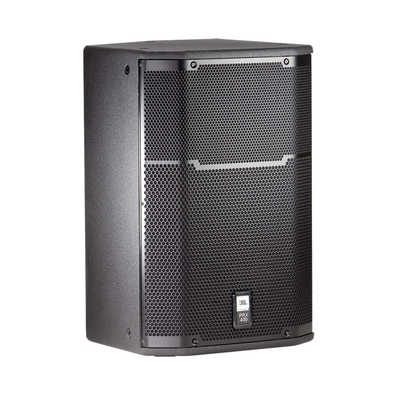 JBL PRX415M - Black - 15" Two-Way Stage Monitor and Loudspeaker System - Hero image number null