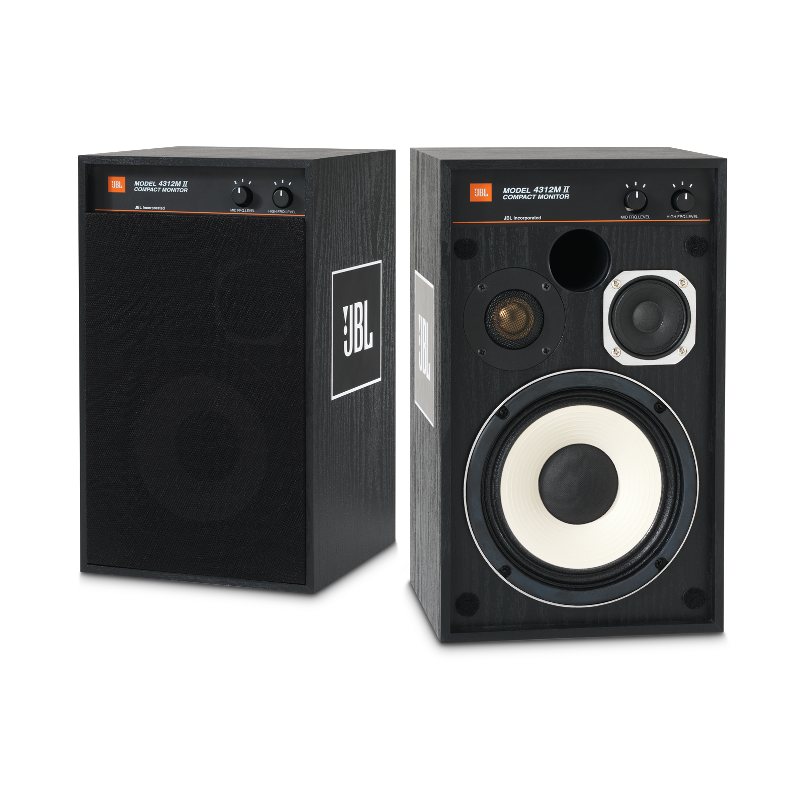 JBL 4312M2 MⅡCOMPACT MONITOR Speaker Pair Working Confirmed JBL 