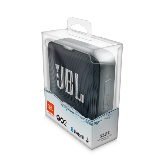 JBL GO2 - Waterproof Ultra-Portable Bluetooth Speaker - Black