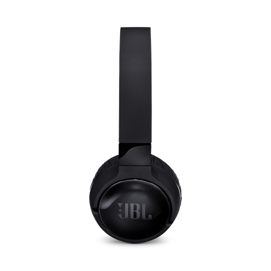 JBL Tune 600BTNC - Black - Wireless, on-ear, active noise-cancelling headphones. - Left image number null