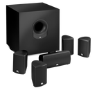 SCS 145.5 - Black - Complete 6-Piece System - Hero