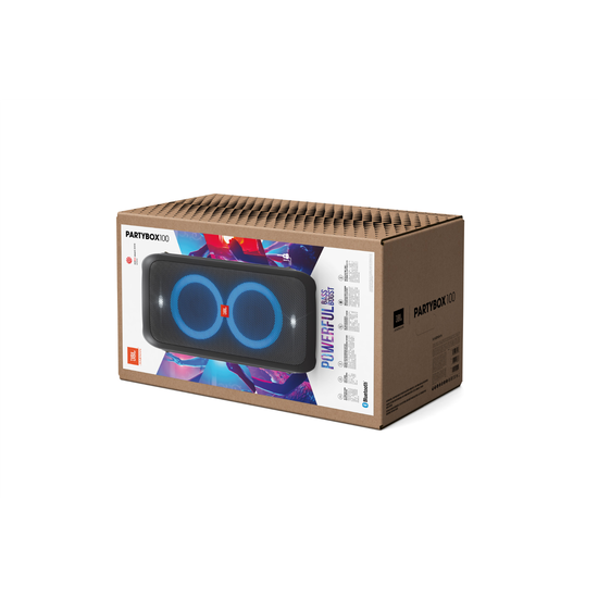 Nautisk afslappet rim JBL PartyBox 100 | Powerful portable Bluetooth party speaker with dynamic  light show