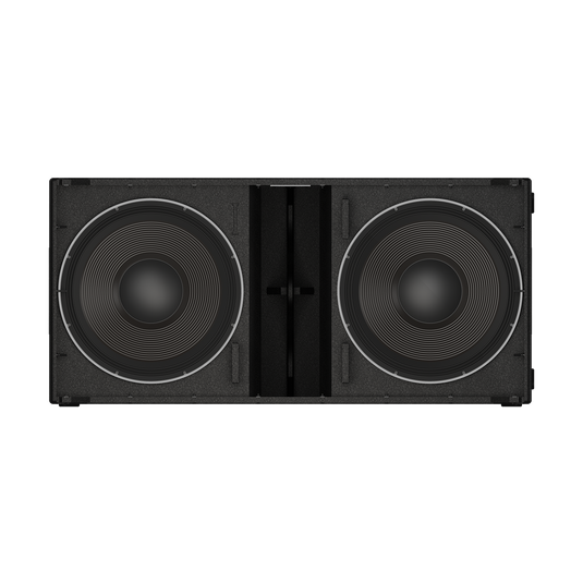 JBL SRX928S - Black - Dual 18-inch Powered Subwoofer - Detailshot 3 image number null