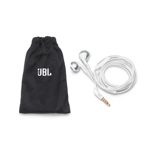 JBL Tune 205 - Chrome - Earbud headphones - Detailshot 2 image number null