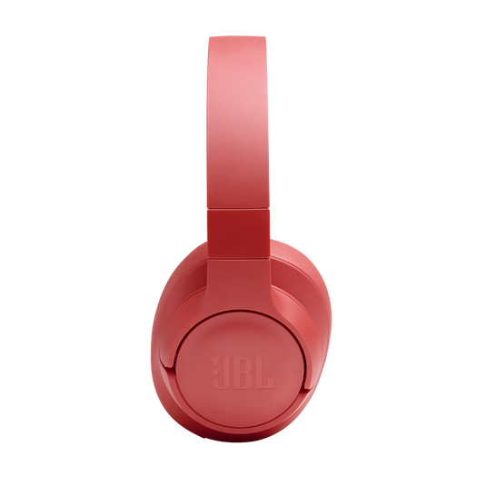 JBL TUNE 700BT - Coral - Wireless Over-Ear Headphones - Detailshot 4 image number null