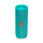 JBL Flip 4 - Teal - A full-featured waterproof portable Bluetooth speaker with surprisingly powerful sound. - Hero