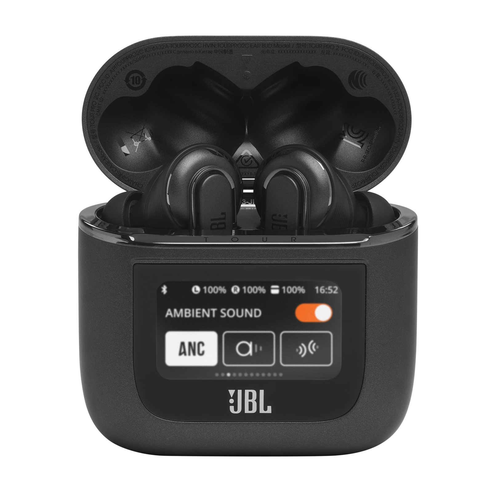 JBL 完全ワイヤレスイヤホン TOUR PRO 2 BLACK ヘッドホン