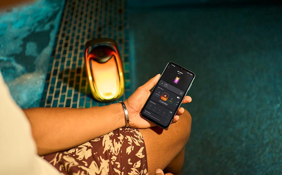 Управление JBL PULSE 6 Black через приложение JBL One