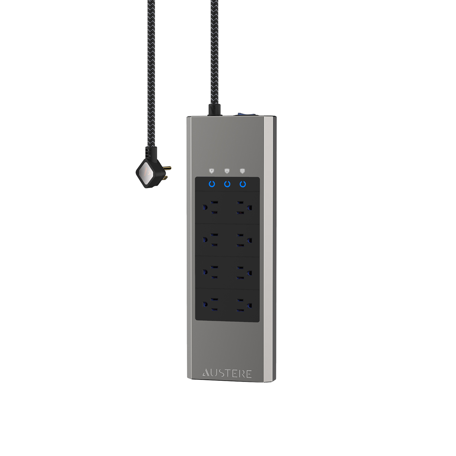 Austere VII Series Power 8-Outlet with Omniport USB+PD