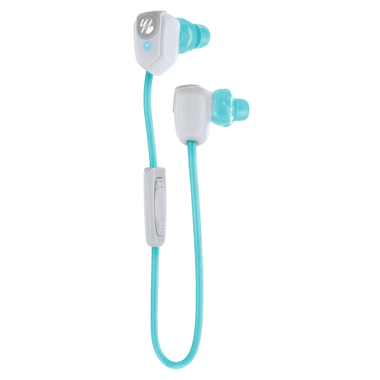 Leap Wireless for Women - Blue - In-the-ear, wireless secure fit earphones are specifically sized and shaped for women - Hero image number null