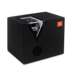 GT-12BP - Black - 12" (300mm) car audio bandpass subwoofer box - Hero