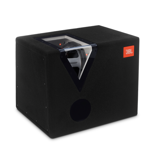 GT-12BP - Black - 12" (300mm) car audio bandpass subwoofer box - Hero image number null