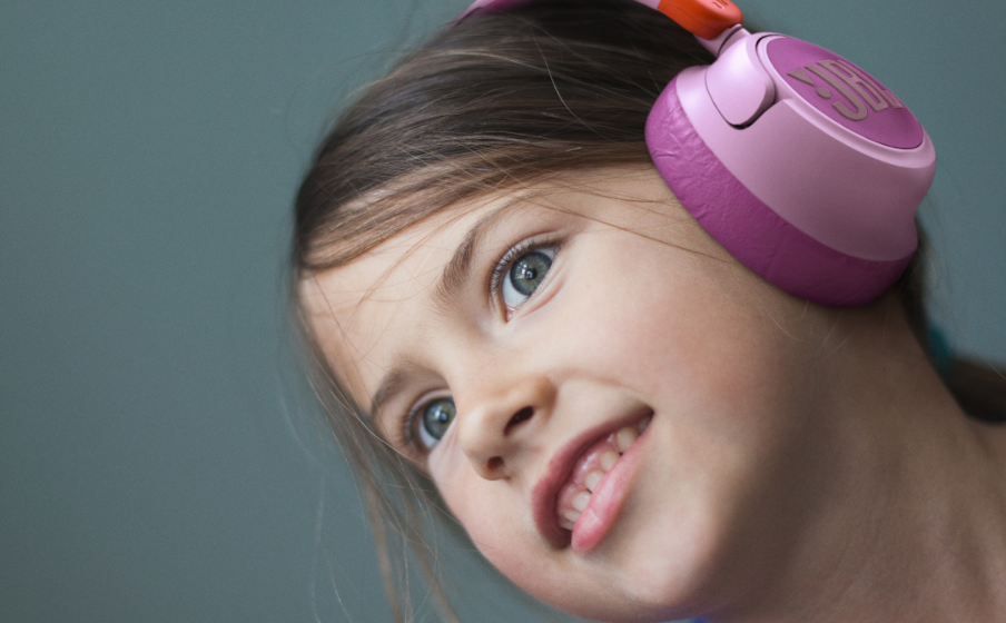 JBL JR 460 NC Casque audio pour enfants, violet - Worldshop