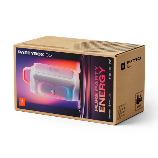 JBL PartyBox 130 | Portable party speaker with JBL legendary sound