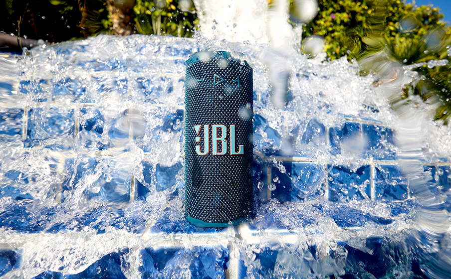 JBL Grip | Compact Bluetooth speaker with bold JBL Pro Sound and