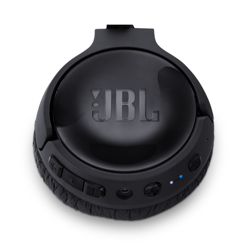 JBL Tune 600BTNC - Black - Wireless, on-ear, active noise-cancelling headphones. - Detailshot 3 image number null