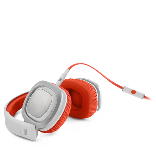 J88i - Orange / White - Premium Over-Ear Headphones for Apple Devices - Hero image number null