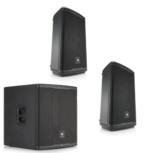 EON712 Speakers + EON718S Sub Bundle