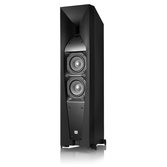 Studio 580 - Black - Professional-quality 200-watt Floorstanding Speaker - Detailshot 1 image number null