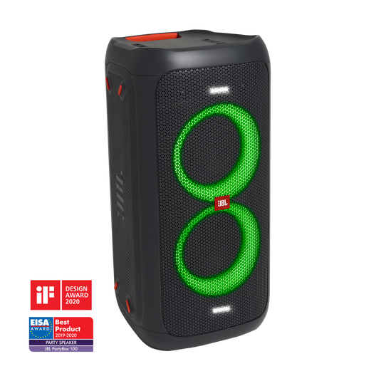 JBL PartyBox 100 | Powerful portable Bluetooth party speaker with