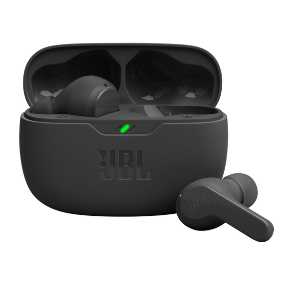 JBL Vibe Beam True Wireless Earbuds - Black Hero View