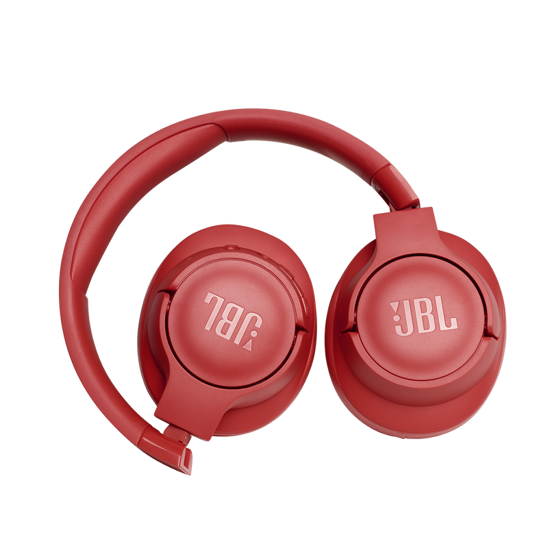 JBL TUNE 700BT - Coral - Wireless Over-Ear Headphones - Detailshot 3 image number null