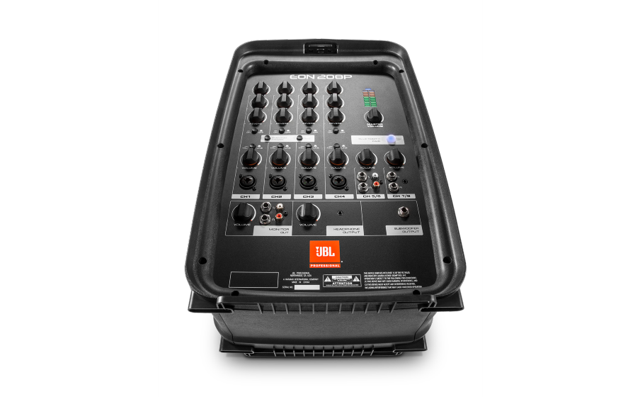 JBL EON208P | Portable 8 in. 2-Way PA with Powered 8-Channel Mixer