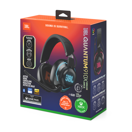 JBL Quantum 910X Wireless | Wireless over-ear performance gaming